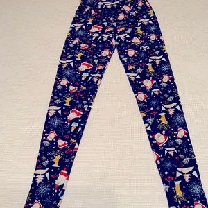 Christmas leggings one size fits all